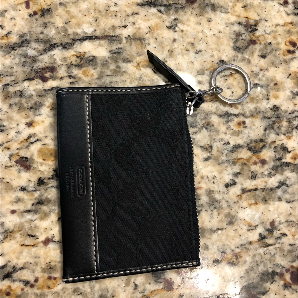 Coach Coin holder/ keychain